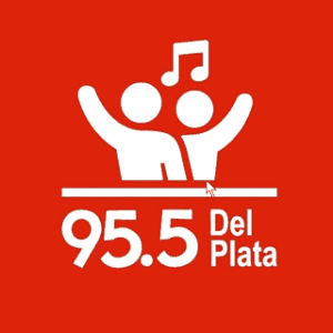 Logo FM Del Plata 95.5