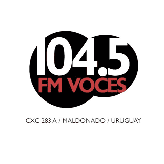Voces radio 104.5 FM en Vivo Maldonado