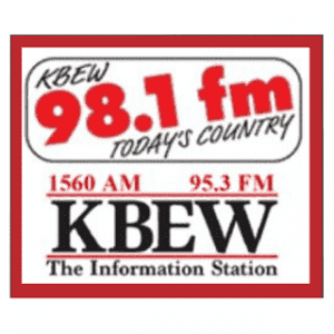 Logo KBEW Country 98.1 FM