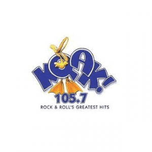 Logo KQAK 105.7 FM Radio