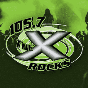 Logo The X Radio 105.7 FM