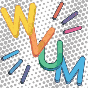 Logo WVUM 90.5 FM